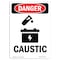 Signmission Safety Sign, OSHA Danger, 10" Height, Portrait, D-V-1996 OS-DS-D-710-V-1996 - alternate 1